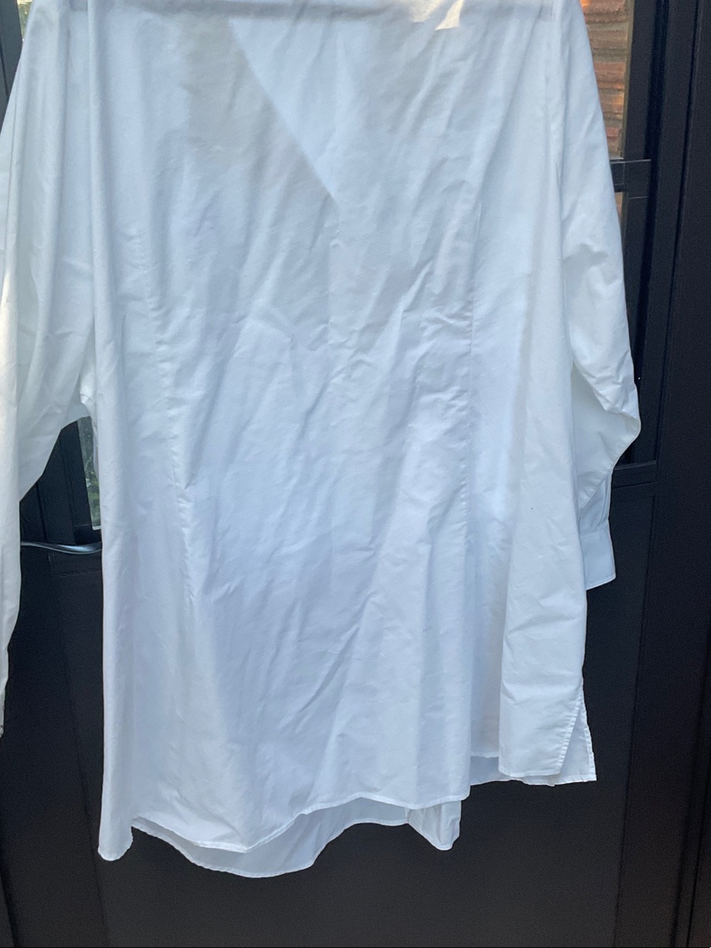 Penningtons White Long-Sleeve Tunic Button-Up - Picture 6 of 8